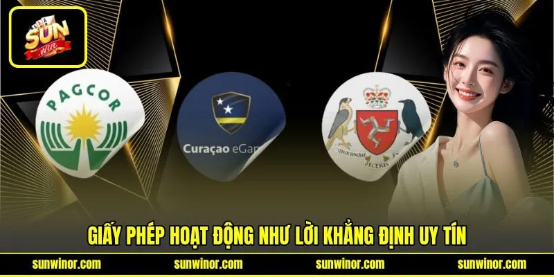 Giấy phép hoạt động như lời khẳng định uy tín
